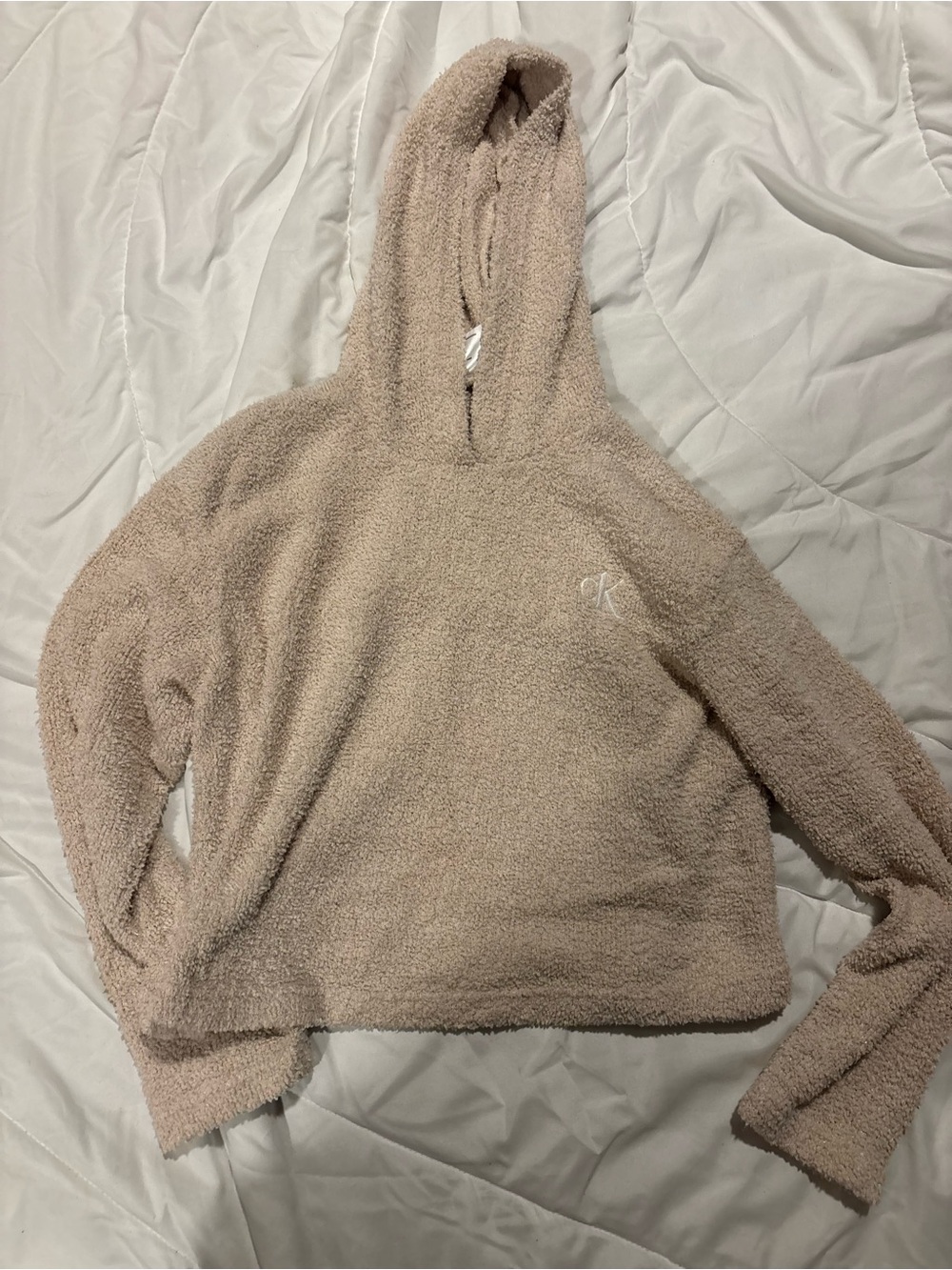Calvin Klein matching plus lounge jogger pants (size sm) and crop sweatshirt med - Picture 2 of 12